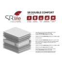 Ver imagem 7 de Colchão Viúva Sr Life Double Molas Ensacadas Espuma D33 128x188x38cm Branco