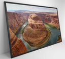 Ver imagem 3 de Quadro Horseshoe Bend Arizona - 90x60 Cm - Tecido Canvas