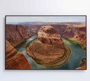 Ver imagem 1 de Quadro Horseshoe Bend Arizona - 90x60 Cm - Tecido Canvas