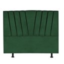 Ver imagem 2 de Cabeceira Estofada Bélgica 160CM Queen Suede Verde - D A DECOR