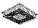 Ver imagem 1 de Lustre Plafon 24w Quadrado 35x35 Cristal Led Sobrepor 6000k Bivolt