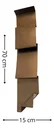 Ver imagem 4 de Decoração Escultura de Parede em Metal Casa Exclusivo no Brasil Home Decor Bronze