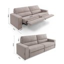 Ver imagem 3 de Sofá Creta 4 lugares 254cm Reclinável