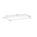 Ver imagem 4 de Tampo para Balcão de Cozinha com Roda Pé Torfi 120cm Mdp/bp Branco G96 - Gran Belo