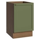 Ver imagem 1 de Balcão de Cozinha 50cm 1 Porta (sem Tampo) Rustic/verde Vik Madesa