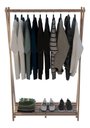 Ver imagem 1 de Mancebo Cabideiros De Roupas Escora Para Closet C Divisorias Technox