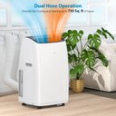 Ver imagem 3 de Takywep Ar Condicionado Portátil 14000 Btu Branco 70 M² Inverter
