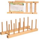 Ver imagem 2 de Suporte para Pratos de Bambu 6 Lugares 30 Cm Hauskraft