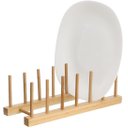 Ver imagem 1 de Suporte para Pratos de Bambu 6 Lugares 30 Cm Hauskraft