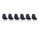 Ver imagem 1 de Kit 6 Cadeiras Eames Eiffel Botonê Preta