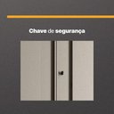 Ver imagem 2 de Armário Aço Lavanderia Multiuso Multimóveis Cr6042 Cinza/pto