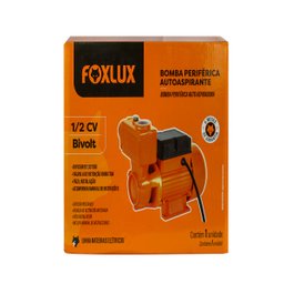Bomba Periférica Autoaspirante Foxlux - 1/2cv, 220v - 4