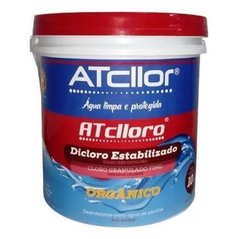 Cloro Dicloro Estabilizado Organico 10kg Atcllor