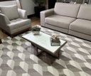 Ver imagem 2 de Mesa de Centro Retangular Paris Industrial Champagne com Mdf