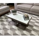 Ver imagem 3 de Mesa de Centro Retangular Paris Industrial Champagne com Mdf