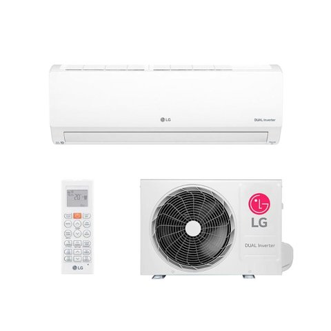 Ar Condicionado Lg + Ia Dual Inverter Voice 9000 Btus Quente/frio R-32 220v