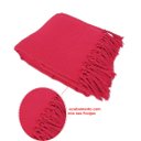 Ver imagem 3 de Kit 2 Mantas para Sofá Tipo Manta Capa de Sofá 2,40 X 1,80 Várias Cores: Vermelho