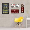 Quadro Placa Decorativa Grande - Frases - Bicicleta - 2