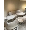 Ver imagem 5 de Sofá Orgânico Módulo Curvo Savana 02 Metros Boucle Cinza Claro - Montanari'S Decor
