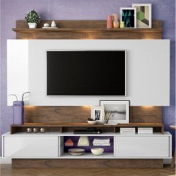 Estante Home para Tv Até 55 Polegadas 2 Portas Led Tb113L Dalla Costa - 1