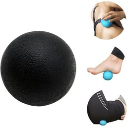 Kit Completo de Yoga e Pilates 5 Peças com Rolo Massageador, Bola, Bloco e Faixas de Exercício - 5