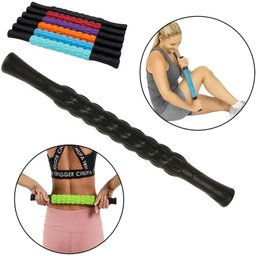 Kit Completo de Yoga e Pilates 5 Peças com Rolo Massageador, Bola, Bloco e Faixas de Exercício - 4