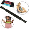 Kit Completo de Yoga e Pilates 5 Peças com Rolo Massageador, Bola, Bloco e Faixas de Exercício - 4