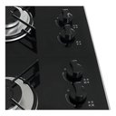 Ver imagem 4 de Fogão Cooktop a Gás Fischer 1519 4 Bocas Vidro Temperado Preto Bivolt