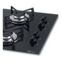 Ver imagem 5 de Fogão Cooktop a Gás Fischer 1519 4 Bocas Vidro Temperado Preto Bivolt