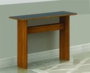 Ver imagem 3 de Aparador Tampo Mdf/vidro Florença New Leifer Móveis Freijó/freijó Decor/chumbo
