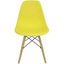 Ver imagem 3 de Kit 10 Cadeiras Charles Eames Eiffel Wood Design Amarelo