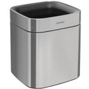 Ver imagem 1 de Lixeira Tramontina Square 8l Aço Inox sem Tampa Escritórios Recepções Home Office