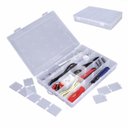 Ver imagem 1 de Organizador Comprimidos Caixa Box 30cm Divisorias Adaptaveis Estojo Multiuso Porta Maleta Grande Pes