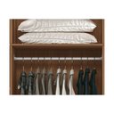 Ver imagem 3 de Guarda Roupa Casal 8 Portas e 4 Gavetas C/ Espelho Nápoles Jatoba - Santos Andirá