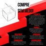 Caixa em Acrílico com Tampa Articulada 5x5x5 Cm 9 Un - 6