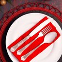 Ver imagem 2 de Kit 12 Garfos Mesa de Inox Classique 493-002p Hercules