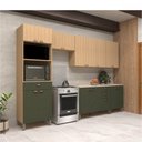 Ver imagem 4 de Armário Aéreo 2 Portas 80cm para Geladeira Classic Luciane
