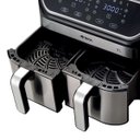 Ver imagem 3 de Fritadeira Air Fryer Dupla 9 Litros 1700w 127v Ariete Preta