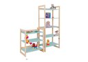 Ver imagem 2 de Conjunto Estantes Multiuso Colorê Infantil:menta