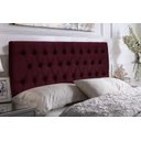 Ver imagem 2 de Painel Imperatriz 100 cm com Capitonê Suede Marsala