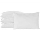 Ver imagem 1 de 10 Fronhas Brancas Avulsa Algodão Percal 150 Fios para Travesseiros