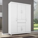 Ver imagem 1 de Guarda-Roupa Casal 6 Portas 2 Gavetas Ecom Ii Demóbile