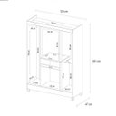 Ver imagem 4 de Guarda-Roupa Casal 6 Portas 2 Gavetas Ecom Ii Demóbile
