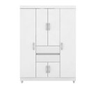 Ver imagem 2 de Guarda-Roupa Casal 6 Portas 2 Gavetas Ecom Ii Demóbile