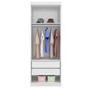 Ver imagem 2 de Armário Modena Modulado 2 portas Branco - Demóbile