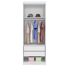 Armário Modena Modulado 2 portas Branco - Demóbile - 2 Armário Modena Modulado 2 portas Branco - Demóbile - 2