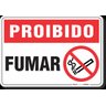 PLACA PROIBIDO FUMAR - 1