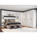 Ver imagem 1 de Quarto Modulado Casal Poliman Star 8 Peças Branco
