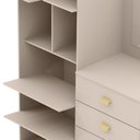 Ver mais imagens de Guarda Roupa Cômoda 4 Gavetas 120cm Rita Fendi V02 - Mpozenato