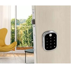 Fechadura Digital Yale Yrd 256 Senha com Trinco Rolete